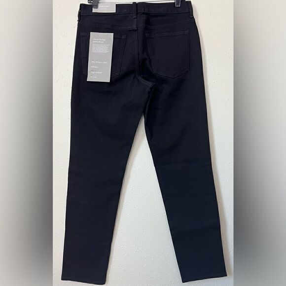 NWT Everlane The Athletic 4-Way Stretch Organic Jean Uniform in Black Size 31x32 - Picture 5 of 14